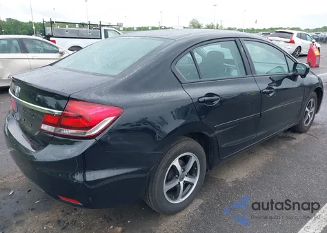 2015 Honda Civic Se z USA, uszkodzony, nr VIN 19XFB2F78FE236030